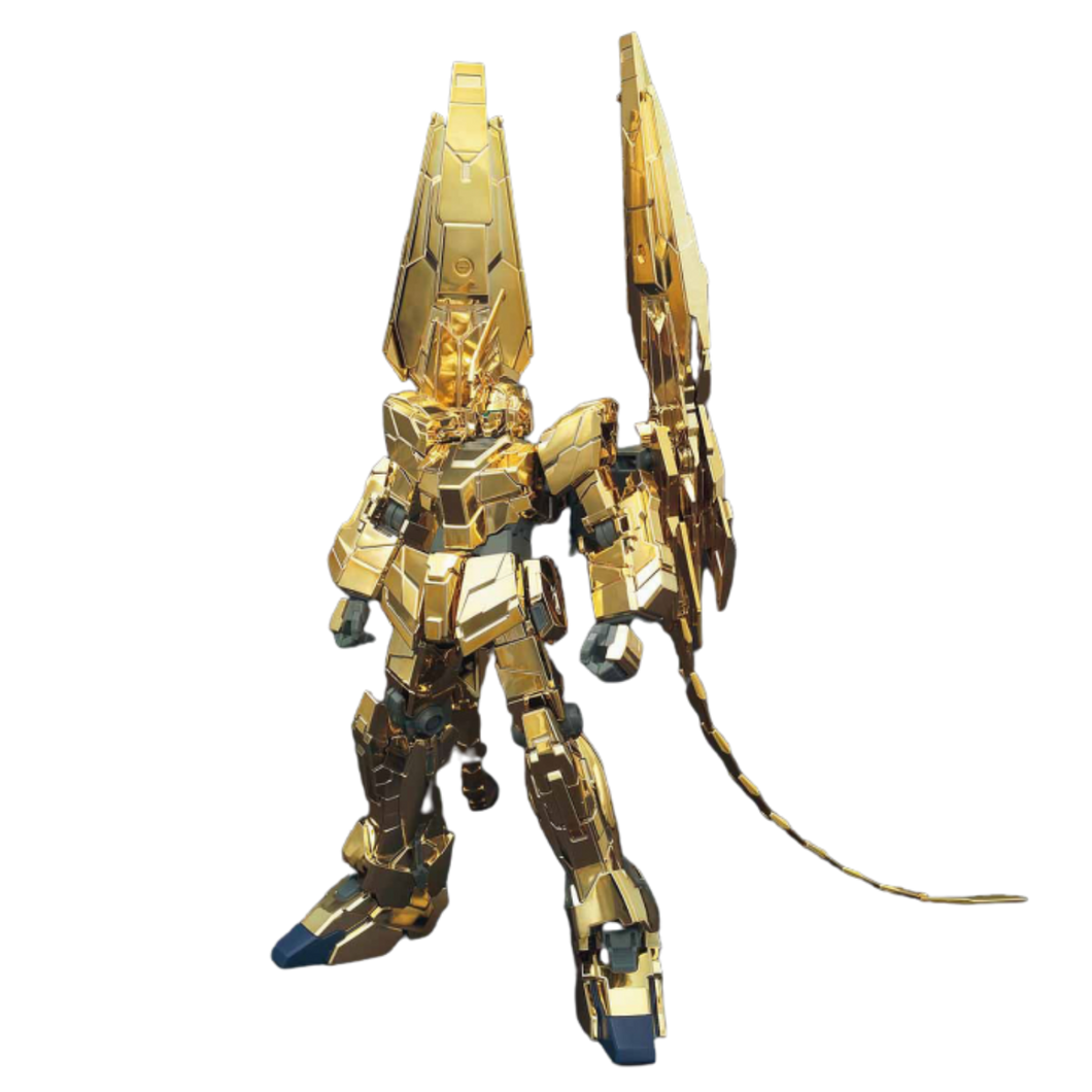 HGUC Unicorn Gundam Unit 3 Phenex (UNICORN MODE) (NARRATIVE VER.) (GOLD COATING)